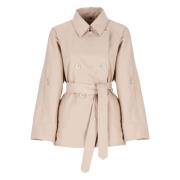 Fay Rosa dubbelknäppt trenchcoat Pink, Dam