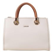 Liu Jo Satchel Väska för Stiligt Utseende Beige, Dam