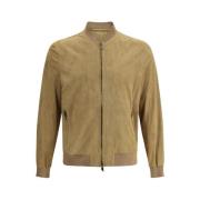 Salvatore Santoro Beige Bomberjacka Beige, Herr