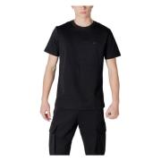 Antony Morato Svart Bomull Kortärmad T-shirt Black, Herr