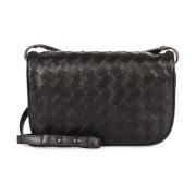 Bottega Veneta Svart läderclutchväska Black, Dam