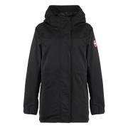 Canada Goose Teknisk Windbreaker med Justerbar Midja Black, Dam