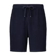 Closed Jersey Shorts med Elastisk Midja Blue, Herr