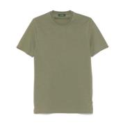 Zanone Casual T-shirt Z4115 Green, Herr