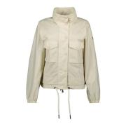 Moncler Beige Huva Väst Vår-Sommar 2025 Beige, Dam