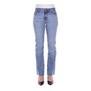 Guess Dragkedja Stängning Skinny Jeans Blue, Dam