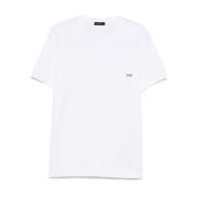 Fay Vita T-shirts och Polos White, Herr