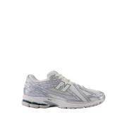 New Balance Silver Unisex Sneakers Komfort Stil White, Herr