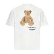 Palm Angels Stiliga T-shirts och Polos White, Herr