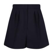 Max Mara Navy Blue Zic Shorts Blue, Dam