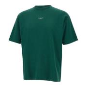 Drole de Monsieur Klassisk Slogan Grön T-shirt Green, Herr