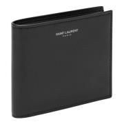 Saint Laurent Portafoglio Orizzontale Wallet Black, Herr