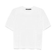 Seventy Kräm T-shirts och Polos White, Dam