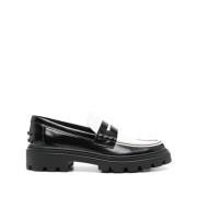 Tod's Svarta platta skor Black, Dam