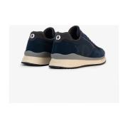 ECOALF Blå Sicilia Sneakers Återvunnen Polyester Vegan Blue, Herr