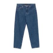 A.P.C. Ekologiska indigo denim jeans Blue, Herr