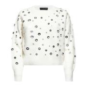 KAOS Icona Kräm Sweater White, Dam