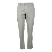 Jacob Cohën Slim Fit Bomullsblandning Byxor Gray, Herr