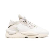 Y-3 Vita Sneakers med Logo Pull-Tab White, Herr