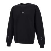 A-COLD-WALL Svart Bomulls Sweatshirt med Mini Logos Black, Herr