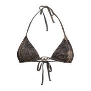 Diesel Bikini top Sees-T-Dnm Brown, Dam