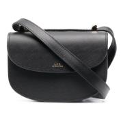 A.P.C. Mini Geneva Väska i Svart Black, Dam