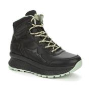 GRUNBERG Svarta Casual Ankelboots Black, Dam