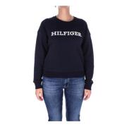 Tommy Hilfiger Blåa Sweaters Blue, Dam