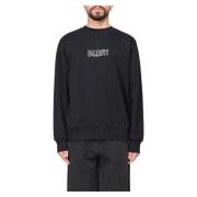 BARROW Fleece Sweatshirt för Stiligt Komfort Black, Herr