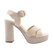 CTWLK. Ecrins Sandal Beige, Dam