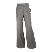 KAOS Palazzo Byxor Regular Fit Antracit Gray, Dam