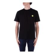 BARROW Svart Logotyp T-shirt Polo Unisex Black, Herr