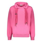 AMBUSH Huvtröja med broderad logotyp Pink, Herr