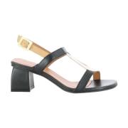 ANGEL ALARCON Beige Damskor Elegant Stil Black, Dam