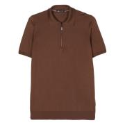 COLOMBO Polo Shirts Brown, Herr