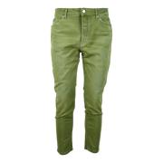 DEPARTMENT FIVE Stiliga Jeans med Bomull och Gummi Green, Herr