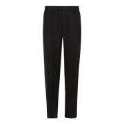 MSGM Slim-fit Trousers Black, Herr