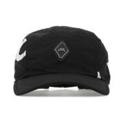 A-COLD-WALL Svart nylon baseballmössa Black, Herr