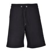 Bikkembergs Casual Bermuda Shorts i Bomullsblandning Black, Herr