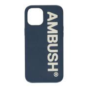 AMBUSH iPhone 12 Promax Logo Detalj Fodral Blue, Herr