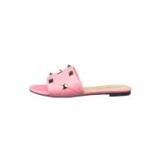 Cesare Gaspari Rockstud Sandals Mila - Pink Pink, Dam