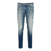 Dondup Monroe Dragkedja Jeans Blue, Dam