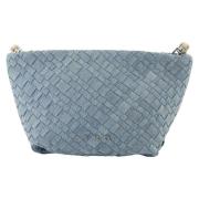 IRO Denim Clutch Väska Vår-Sommar 2025 Blue, Dam