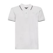 HUSKY ORIGINAL Polo Shirts White, Herr