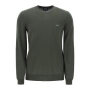 A.P.C. Mayeul Bomull Crewneck Pullover Green, Herr