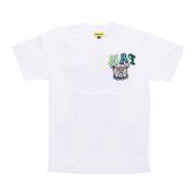 MARKET Varsity Overload Tee White T-Shirt White, Herr