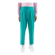 CORSINELABEDOLI Elegant Suit Trousers Pantalone Green, Herr