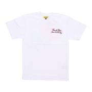 MARKET Vit Ros Tryck Herr T-shirt White, Herr