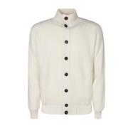 Filippo De Laurentiis Stilren Button Cardigan White, Herr