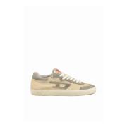 Diesel Tyg och Mocka Sneakers Beige, Herr